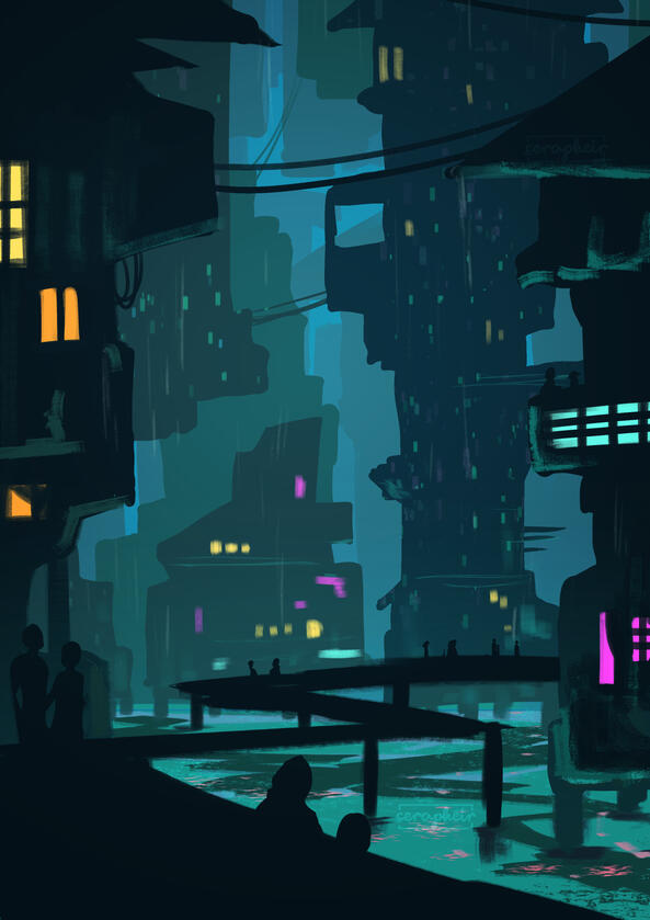 Water District Concept Sketch (This Is Not The End;)