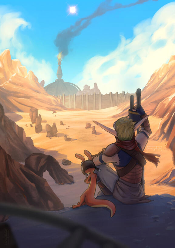 The Wasteland - Jak & Daxter